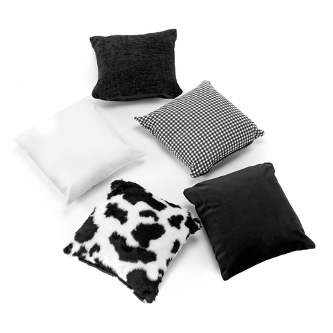 Black and White Sensory Cushions - Pack